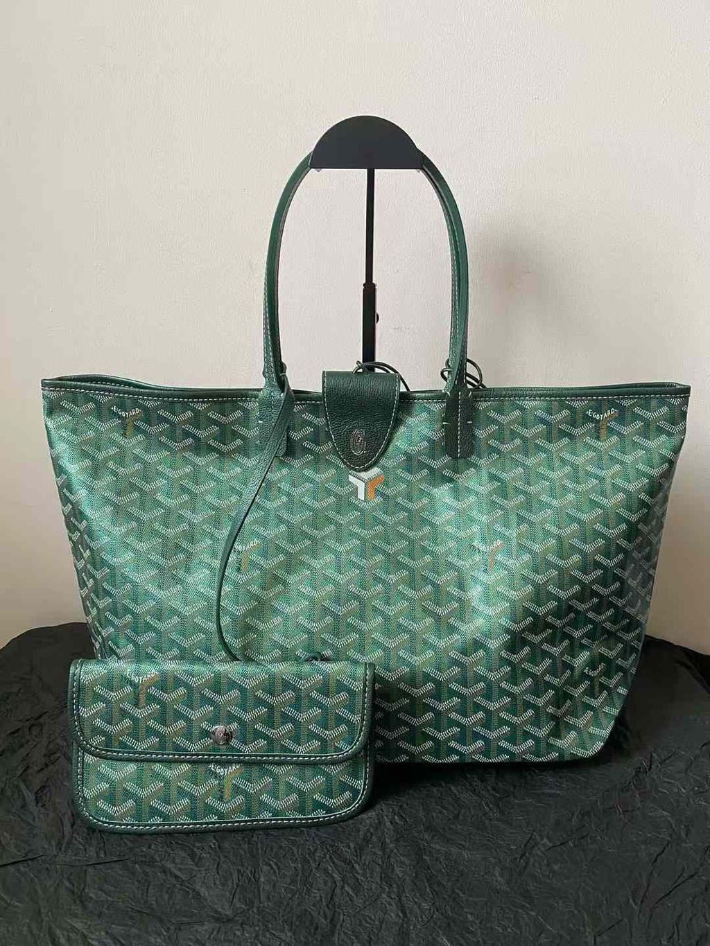 GOYARD 24 金属限定色 購物袋 珠光綠 中號:大號 16.11.52