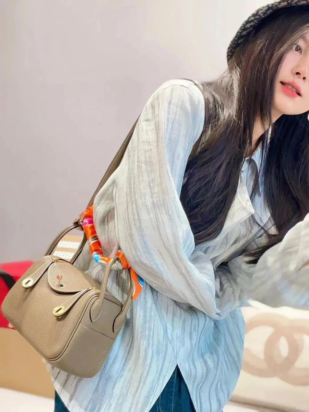 Mini Lindy 大象灰_2_Nini包你满意_来自小红书网页版