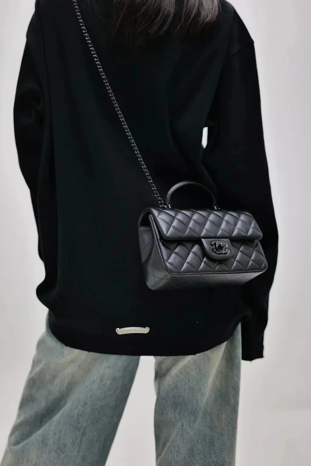 CHANEL 24A HANDLE 手柄口蓋包 CF MINI-1