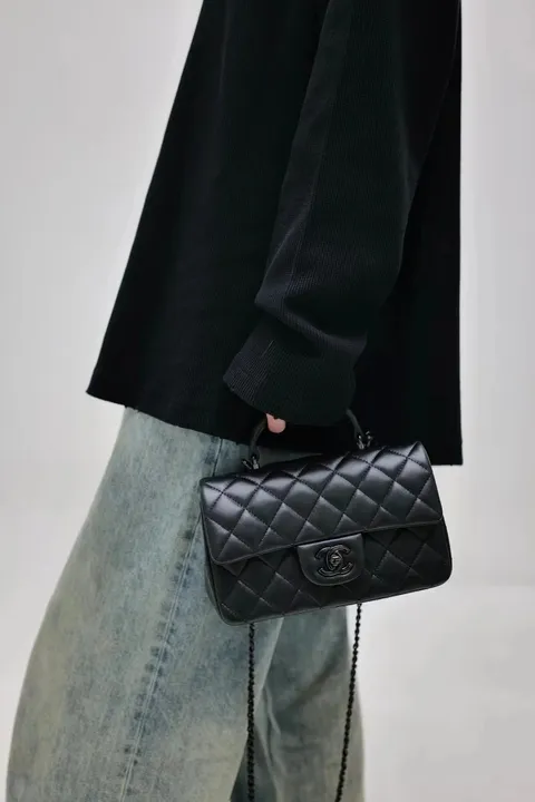 CHANEL 24A HANDLE 手柄口蓋包 CF MINI-4