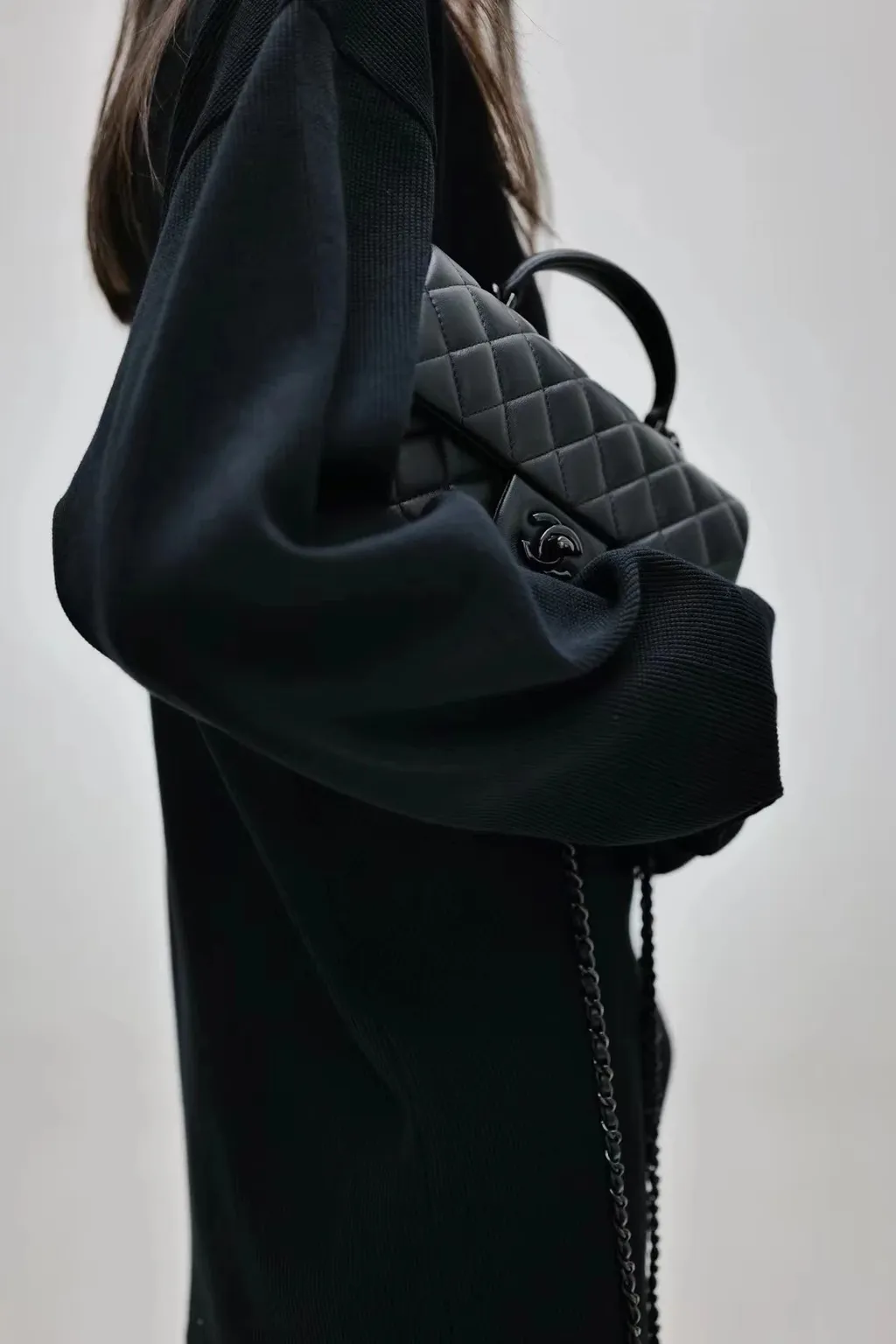 CHANEL 24A HANDLE 手柄口蓋包 CF MINI-3