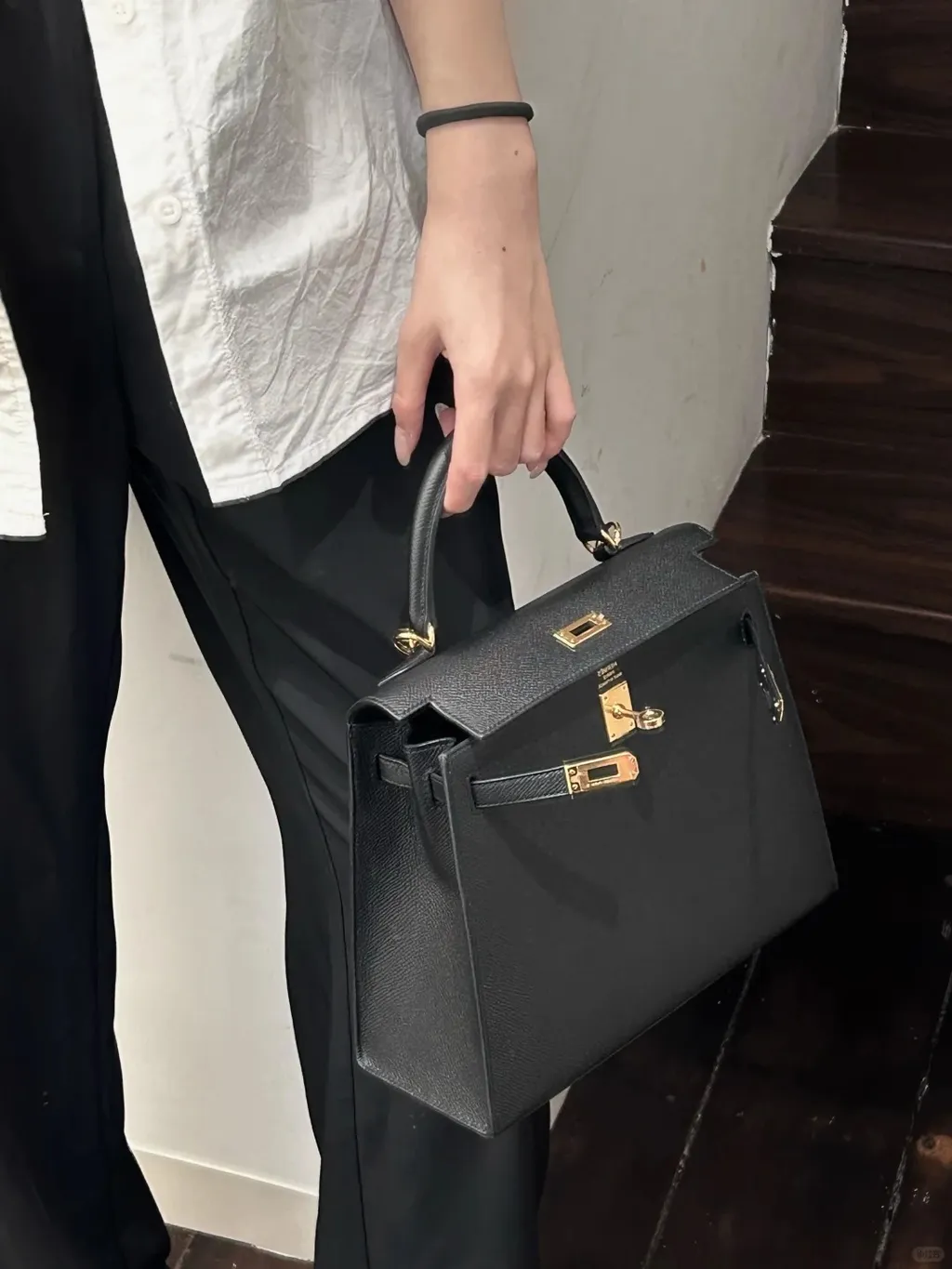 Hermes黑金kelly25🖤_2_MissBag家欢欢_来自小红书网页版