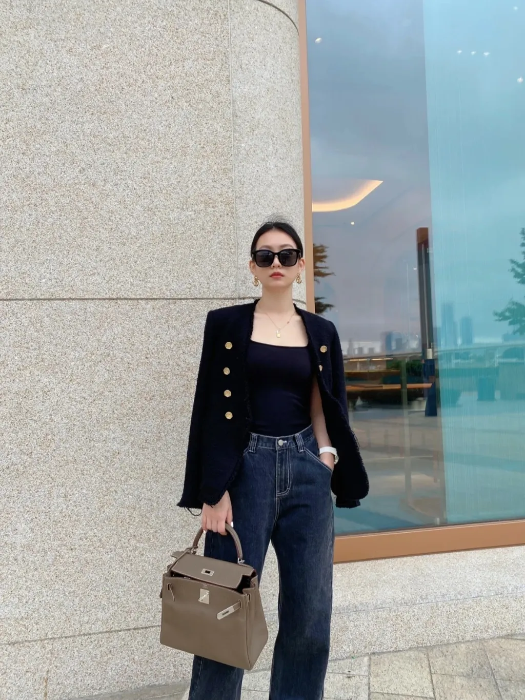 闭眼可入100款｜爱马仕KELLY大象灰28银扣_1_澳门FAMOUS名店服饰店_来自小红书网页版