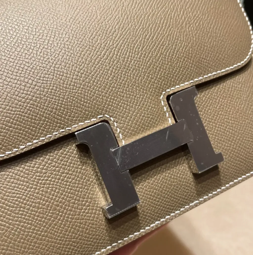 HERMES CONSTANCE EVERCOLOR皮 18大象灰色 銀扣 康康包 下午2.40.21