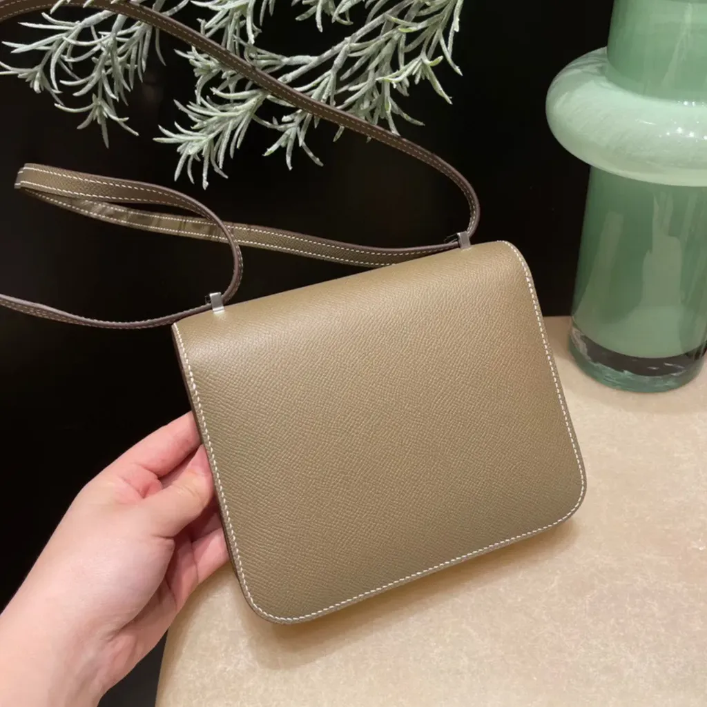HERMES CONSTANCE EVERCOLOR皮 18大象灰色 銀扣 康康包 下午2.40.45