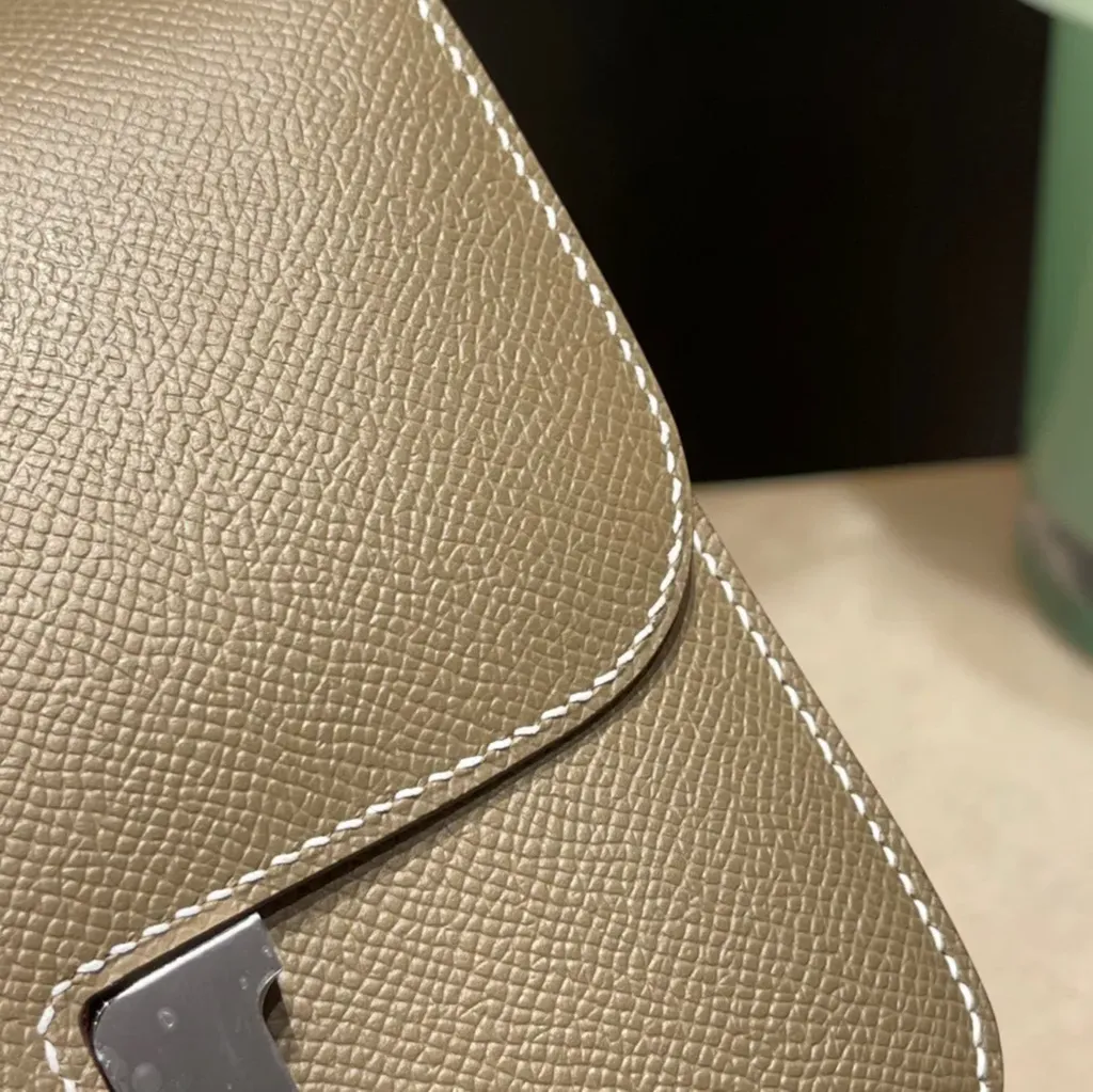 HERMES CONSTANCE EVERCOLOR皮 18大象灰色 銀扣 康康包 下午2.40.36
