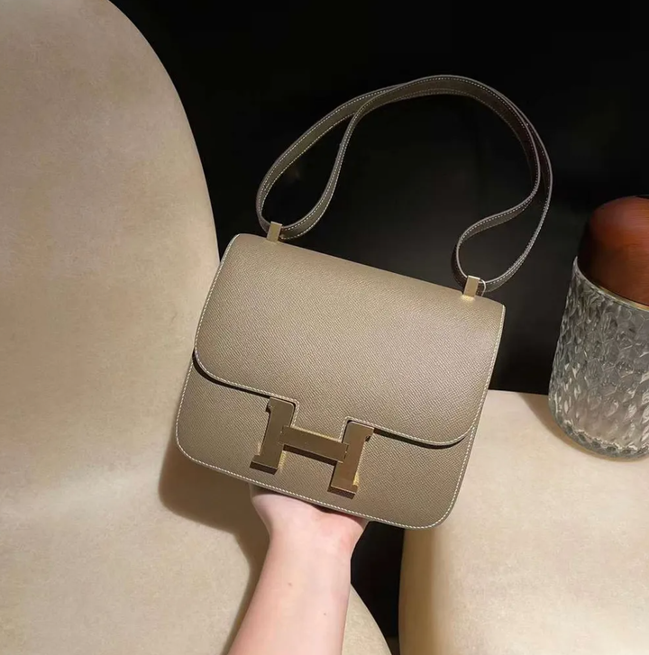 HERMES CONSTANCE EPSOM皮 18大象灰色 金扣 康康包 下午3.27.33