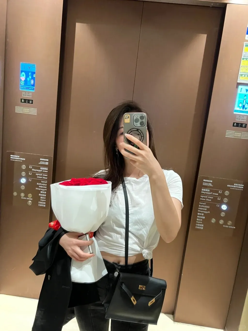 爱马仕｜阿娇同款kellydanse 黑色玫瑰金扣🌹_2_WhoopsLuxury奢侈品_来自小红书网页版