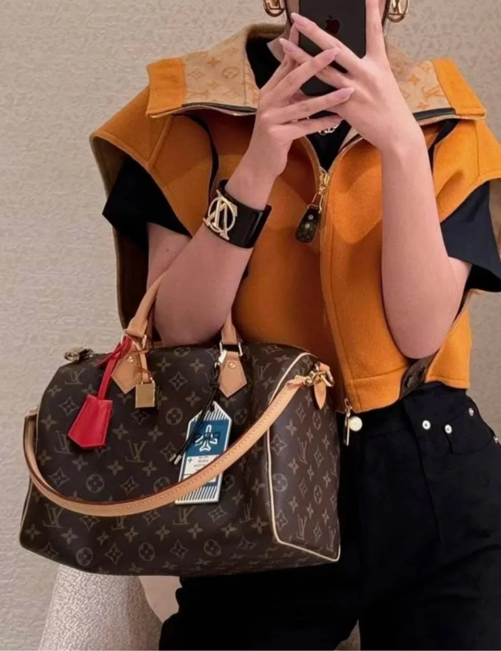 LV SPEEDY SOFT 30 DARK 手袋 M122432
