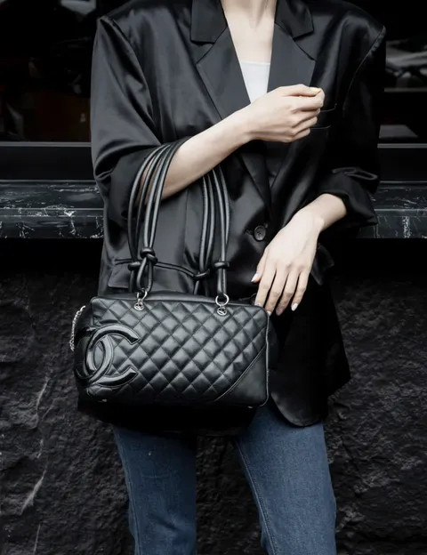 CHANEL 康鵬系列 保齡球包3