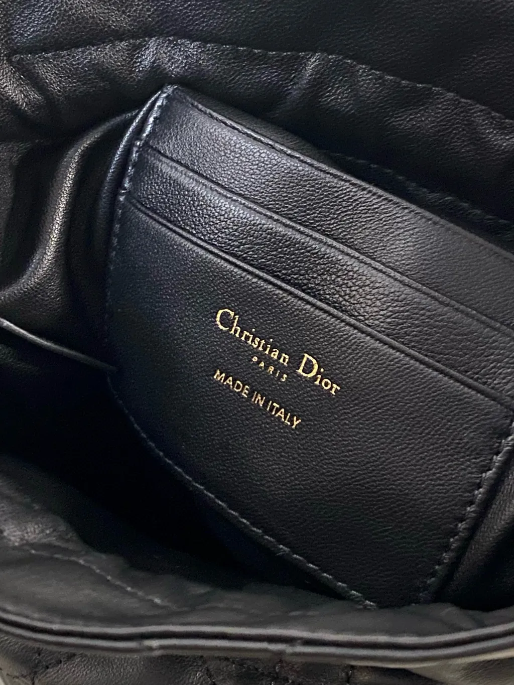 DIOR 30 MONTAIGNE 抽繩迷你水桶包 全皮黑1264