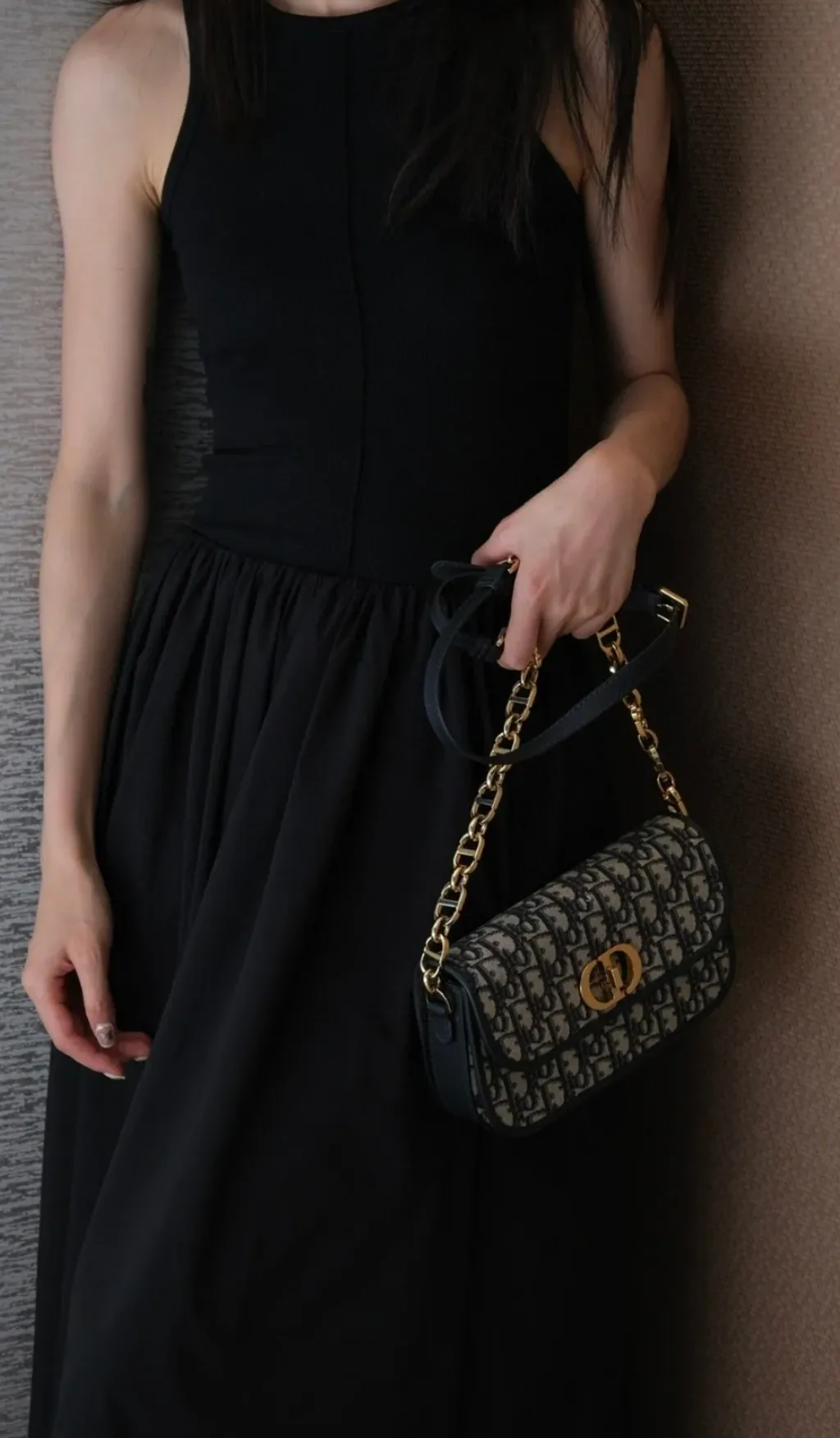 DIOR 30 MONTAIGNE AVENUE 蒙田包 老花藍IMG_0751