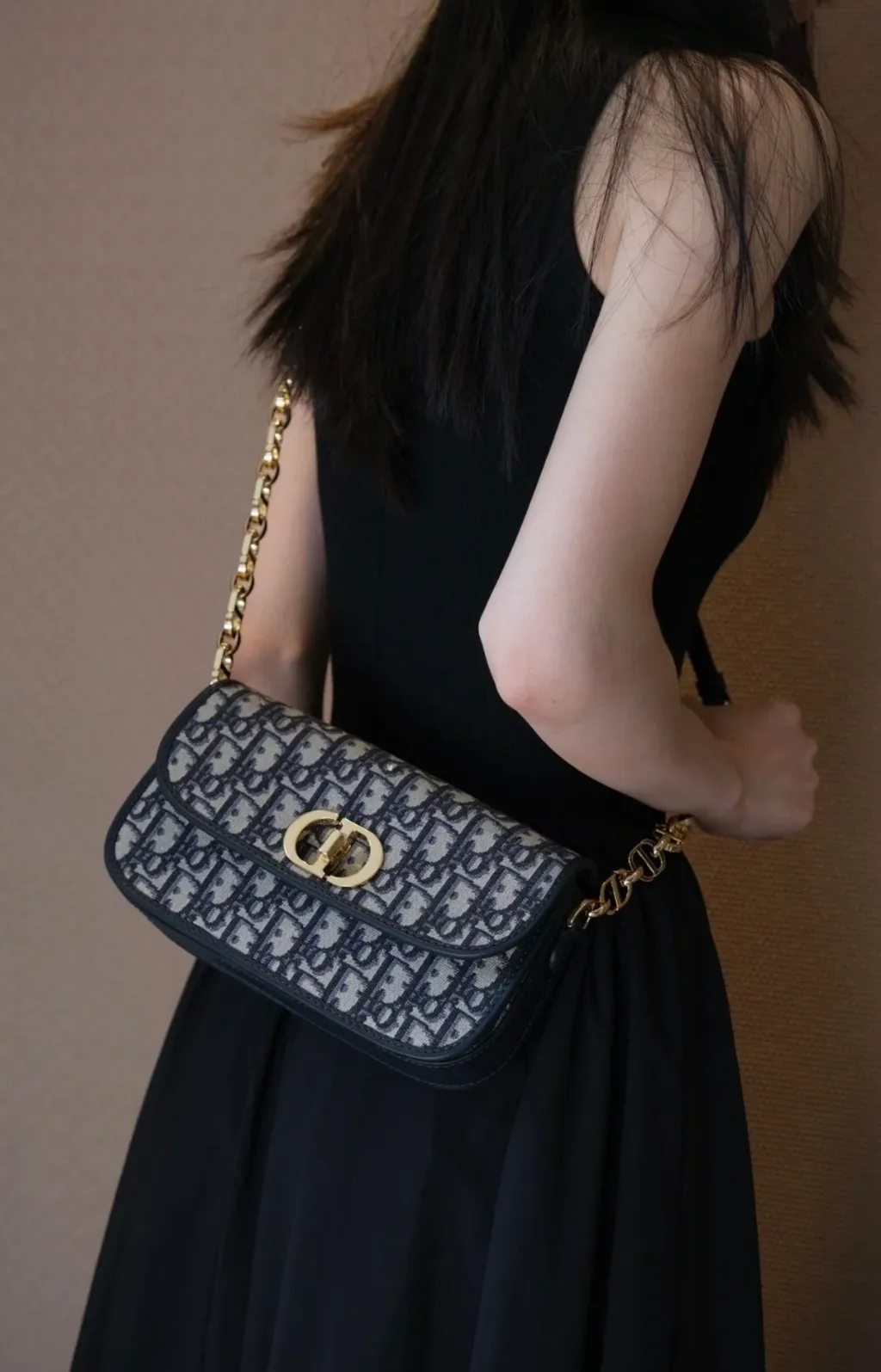 DIOR 30 MONTAIGNE AVENUE 蒙田包 老花藍IMG_0747
