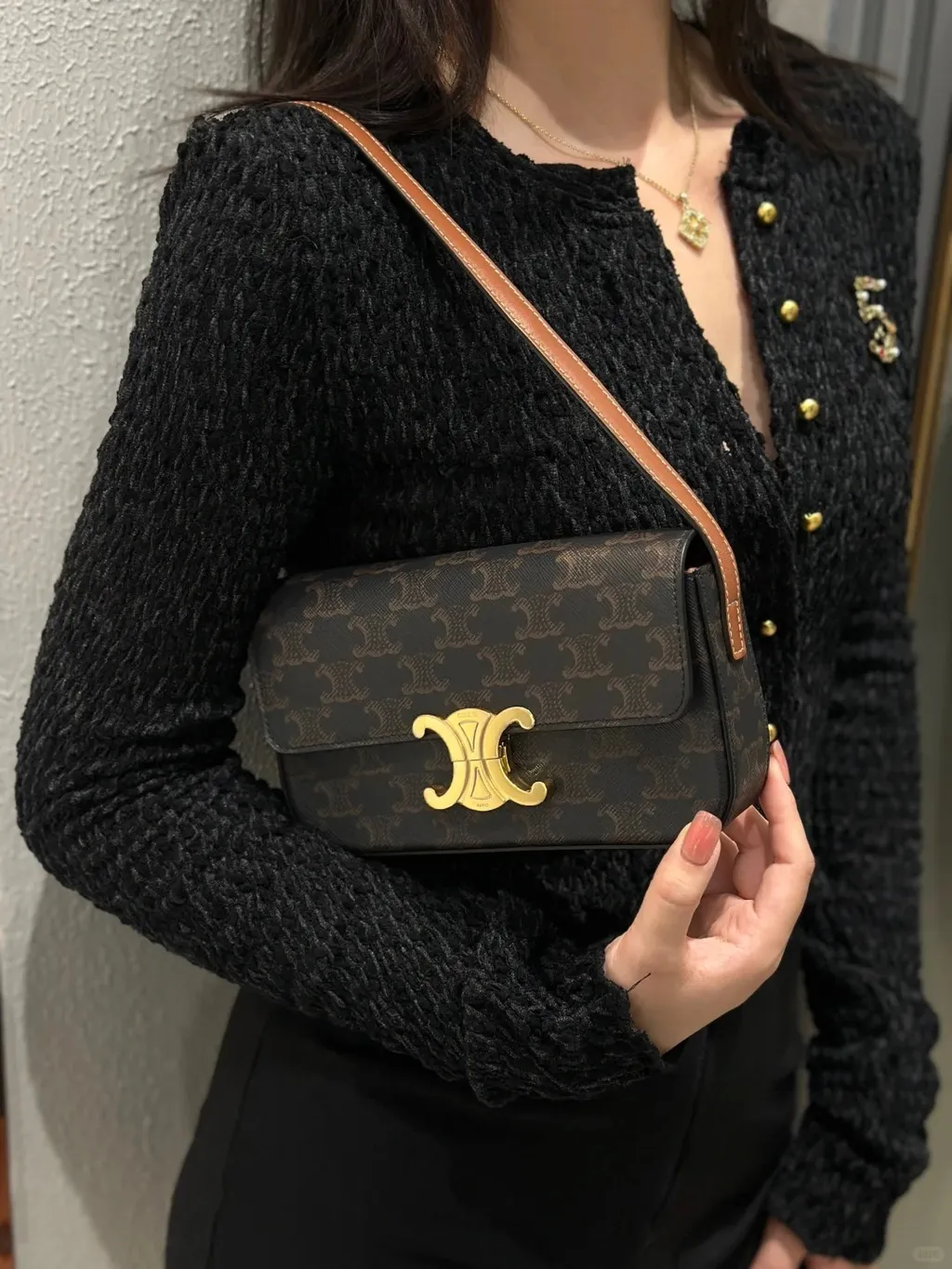 Celine老花腋下包恨不得天天背它_3_张果果MISSME二手奢侈品_来自小红书网页版
