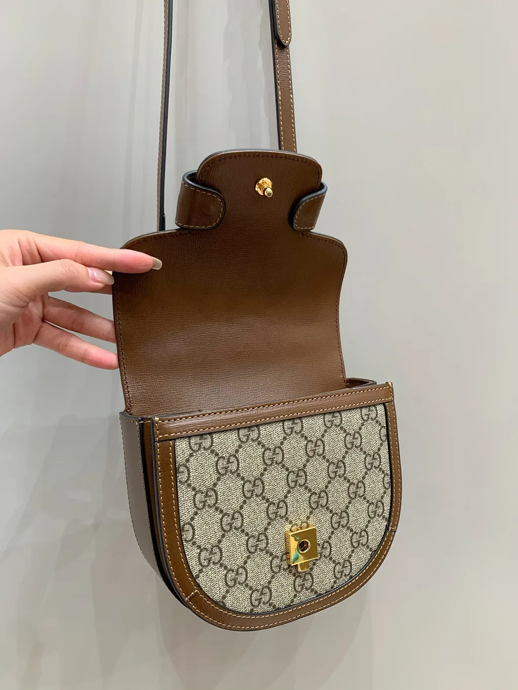 GUCCI HORSEBIT 1955 迷你手挽袋雪人包1565