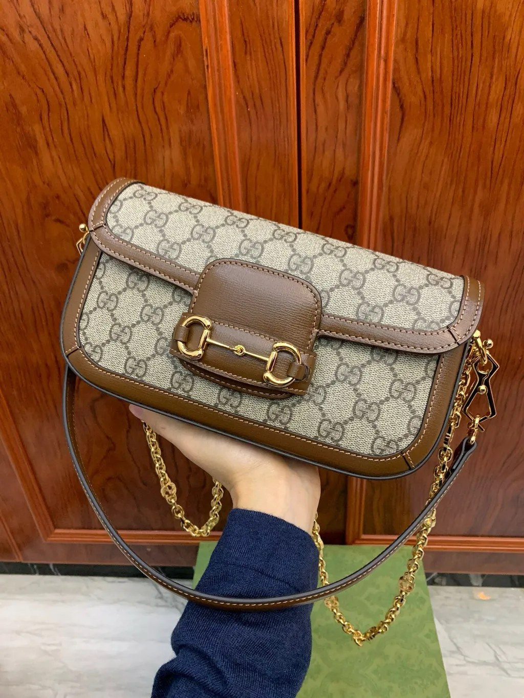 GUCCI HORSEBIT 1955 法棍包 1571