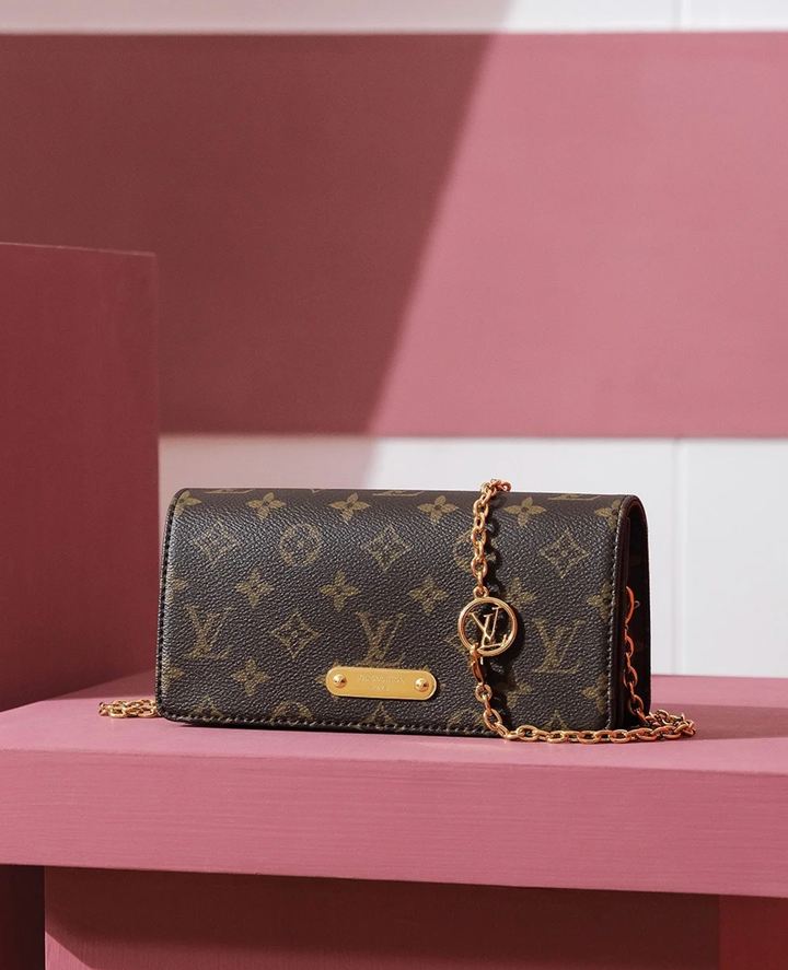 LV WSLLET ON CHAIN LILY 鏈條包 M825091.15.12