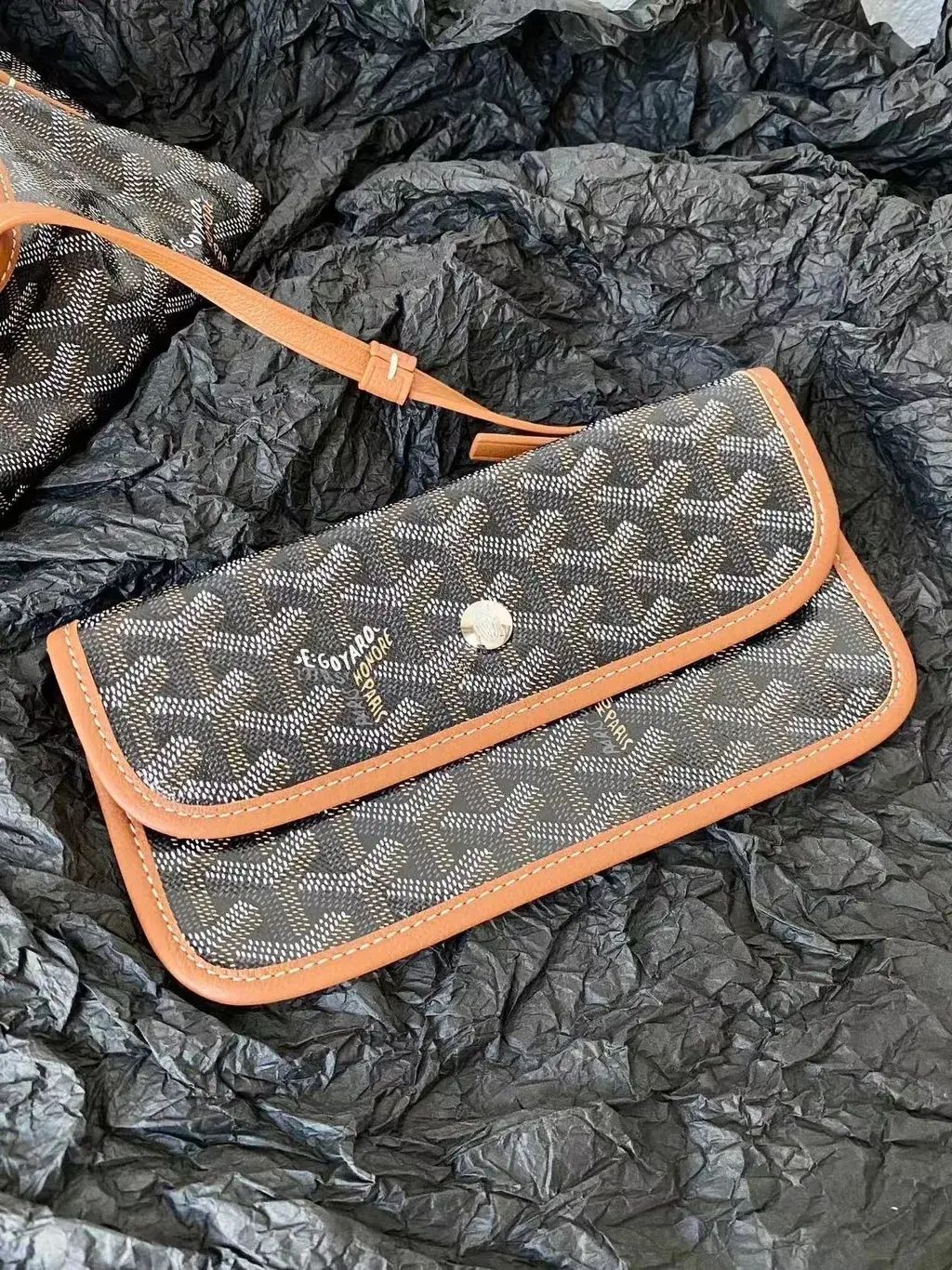 ⊹現貨⊹ GOYARD BOHEME HOBO 單肩包 棕色5