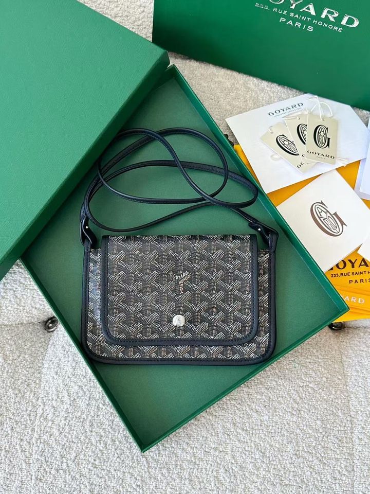 GOYARD PLUMET 信封包 黑色