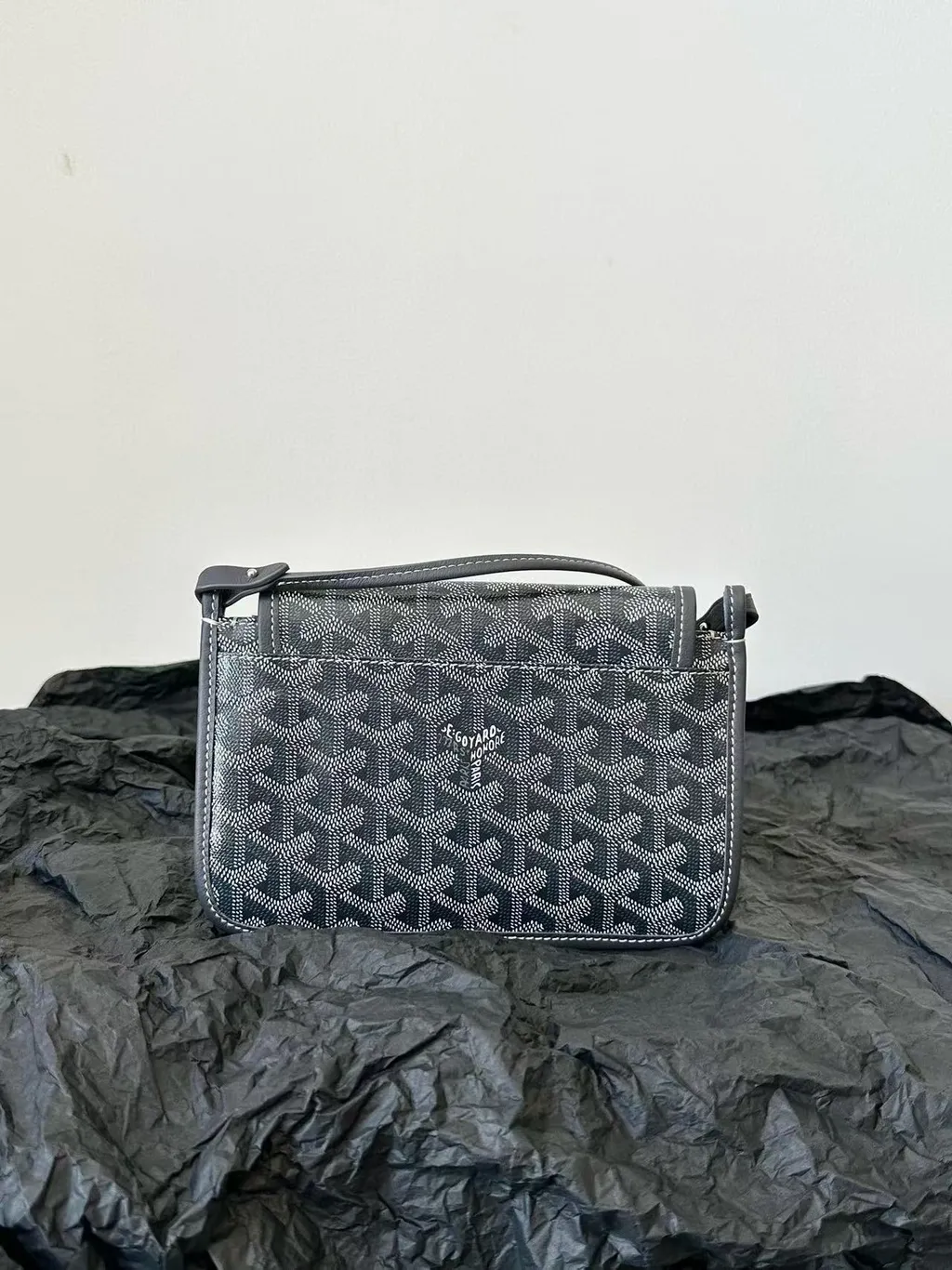 GOYARD PLUMET 信封包 灰色750