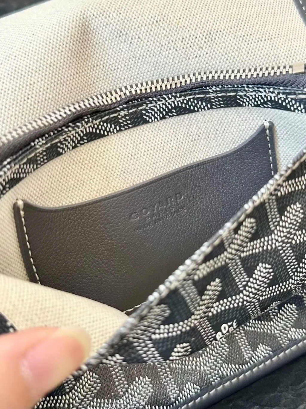 GOYARD PLUMET 信封包 灰色744