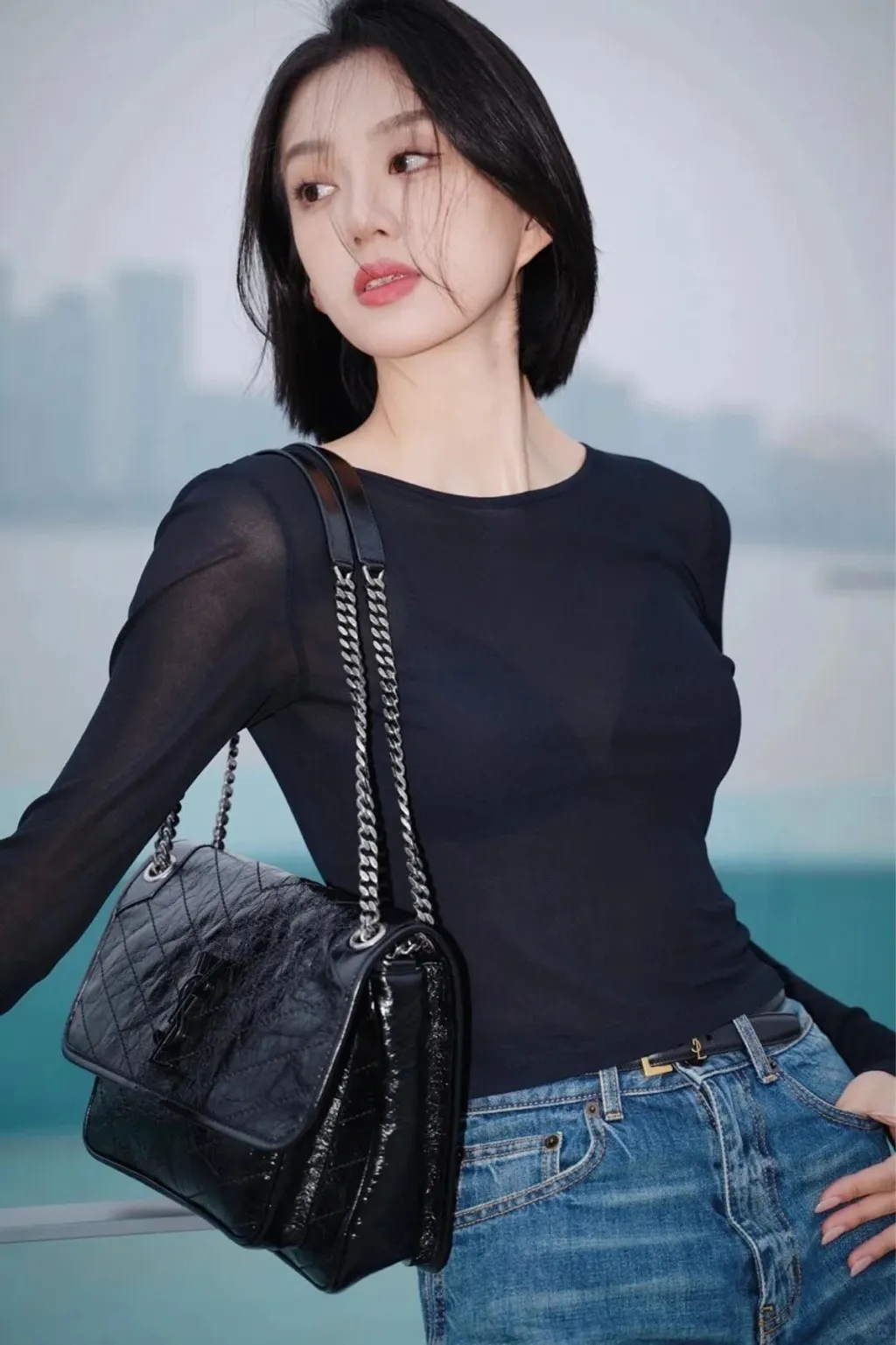 今日分享ysl 圣罗兰niki黑色链条包_1_麒麟奢品-永恒_来自小红书网页版