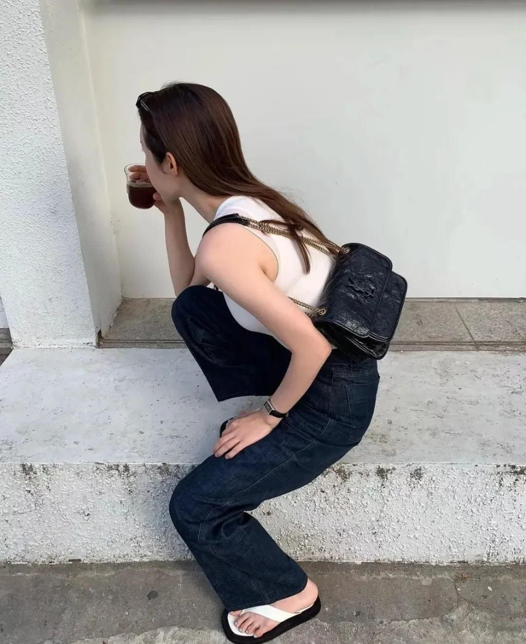 🇰🇷车静媛圣罗兰niki包 YSL NIKI BAG_1_Oncevintage中古奢品_来自小红书网页版