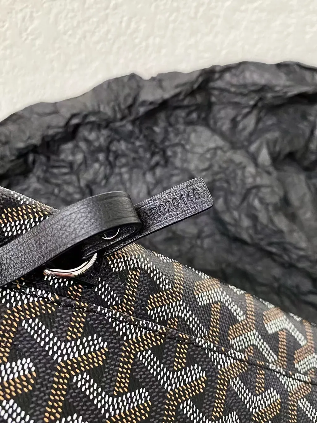 GOYARD SAINT LOUIS TOTE PM:GM 托特包 黑色6082