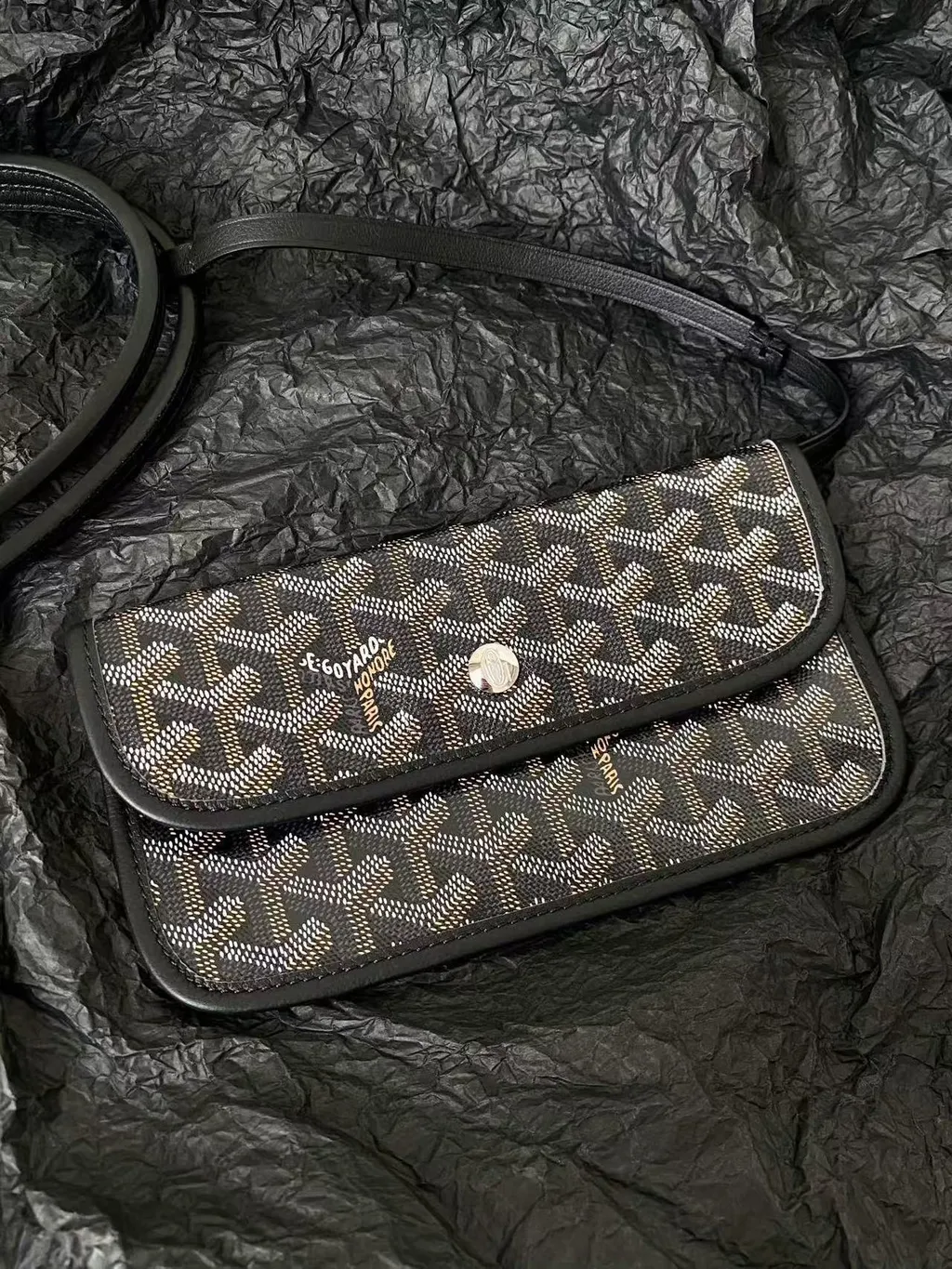 GOYARD SAINT LOUIS TOTE PM:GM 托特包 黑色6079