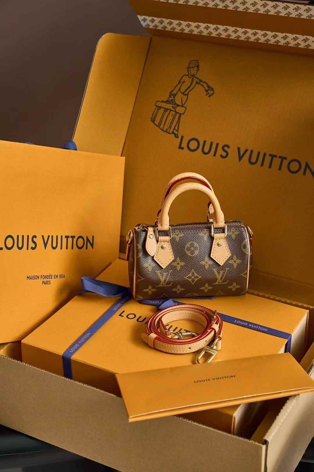 LV NANO SPEEDY 波士頓包 M810851