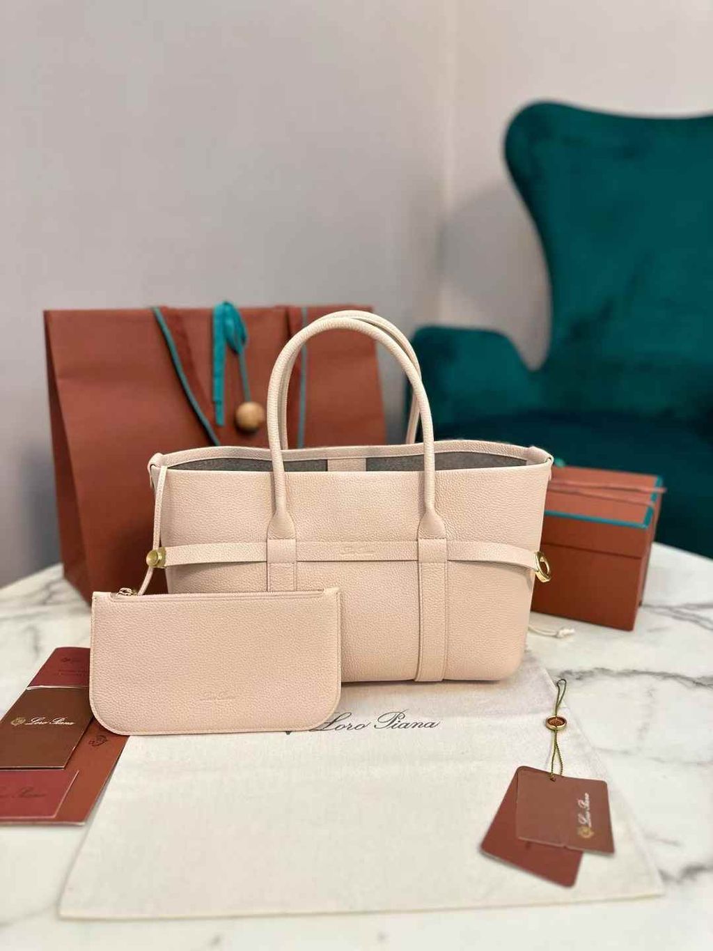 LORO PIANA GHIERA SHOPPER 托特包1