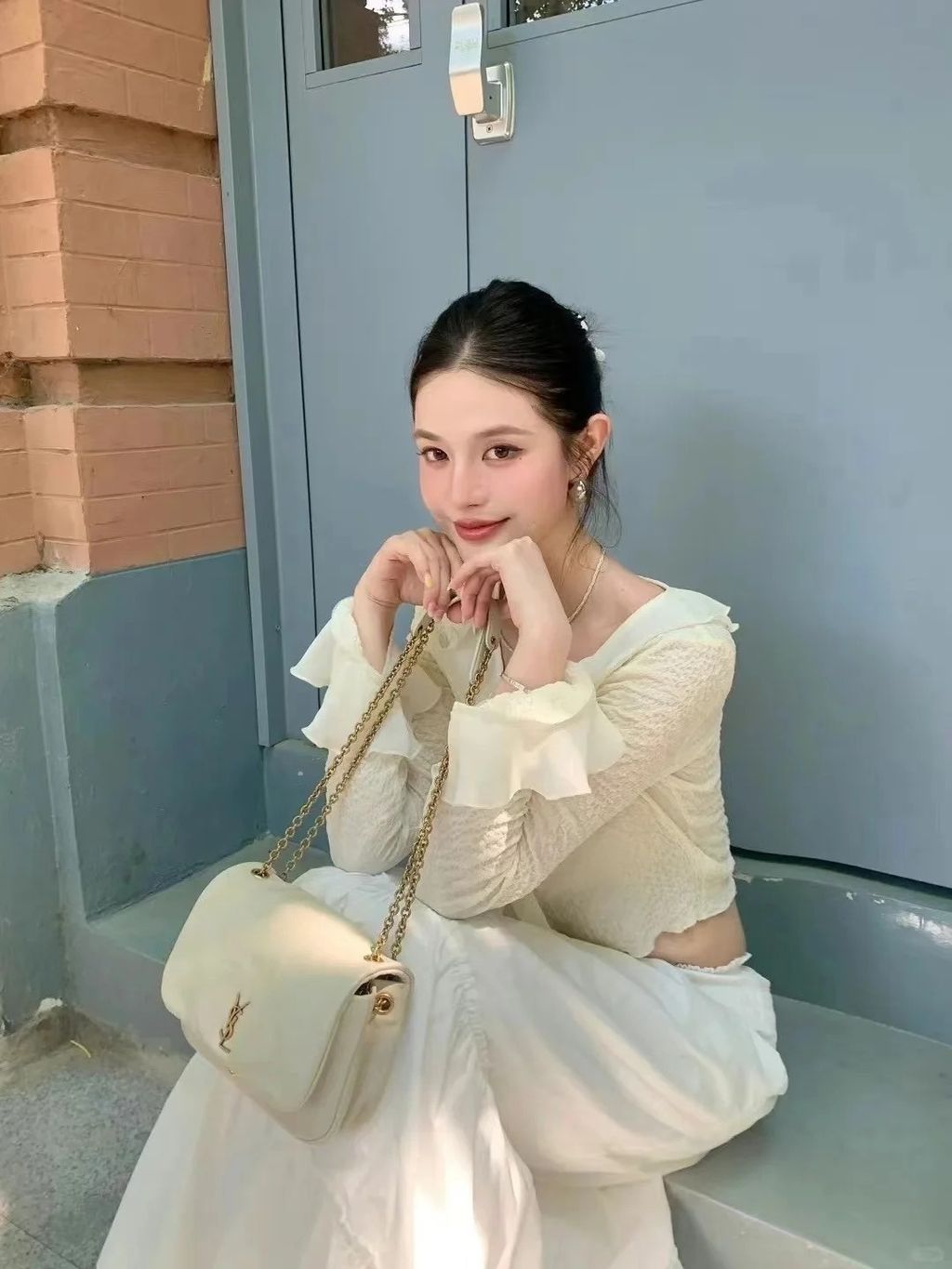 JAMIE 4.3 复古白色羊皮系列_1_CDF三亚YSL青兰_来自小红书网页版