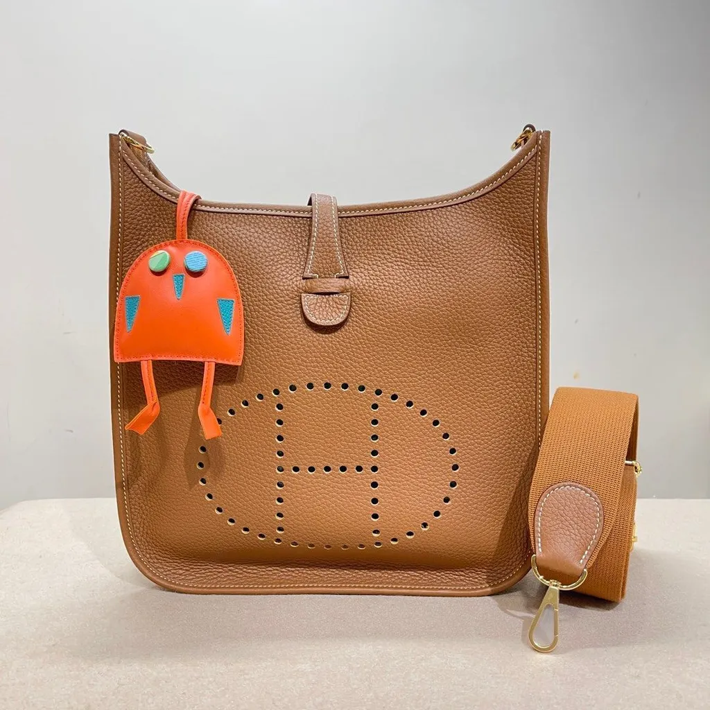 HERMES HIBOUTON CHARM 貓頭鷹 名呆若木雞 掛件:吊飾6