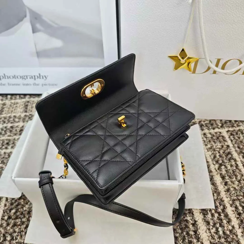 DIOR MISS CARO 鏈條包 黑色8