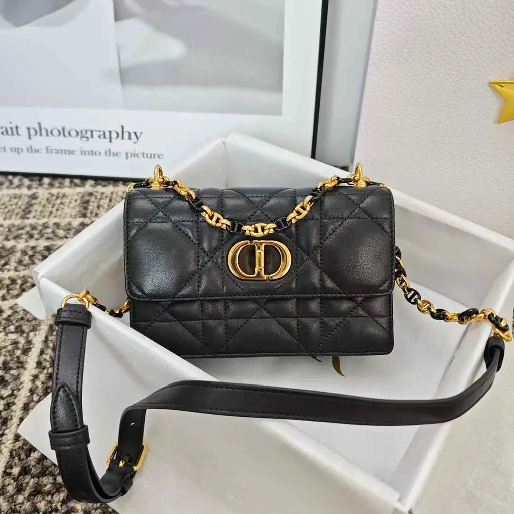 DIOR MISS CARO 鏈條包 黑色1
