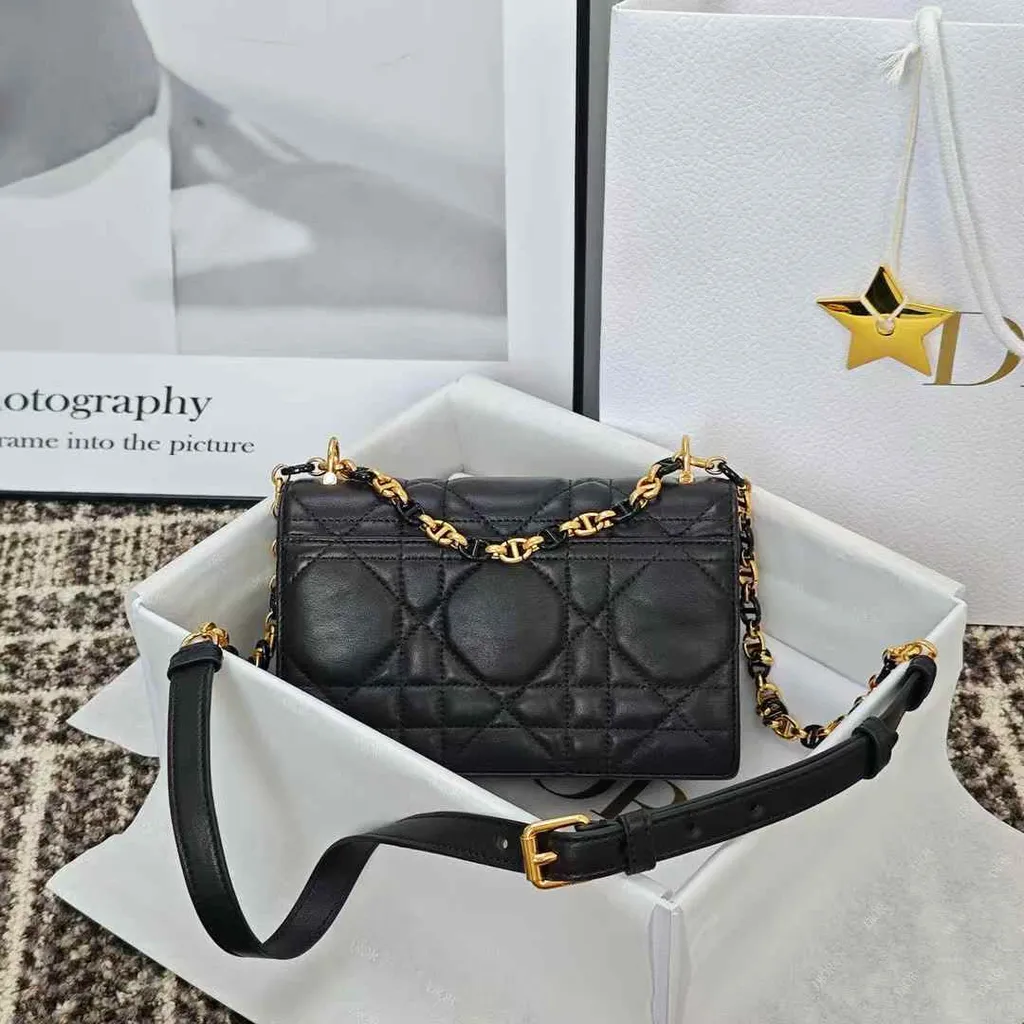 DIOR MISS CARO 鏈條包 黑色2
