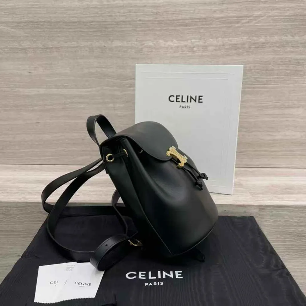 CELINE BONNIE 光滑牛皮革後背包3