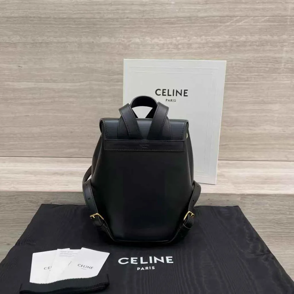 CELINE BONNIE 光滑牛皮革後背包2