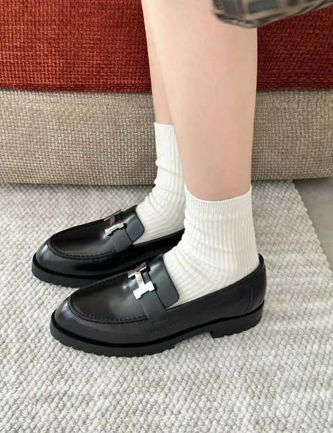HERMES PARIS H扣樂福鞋1
