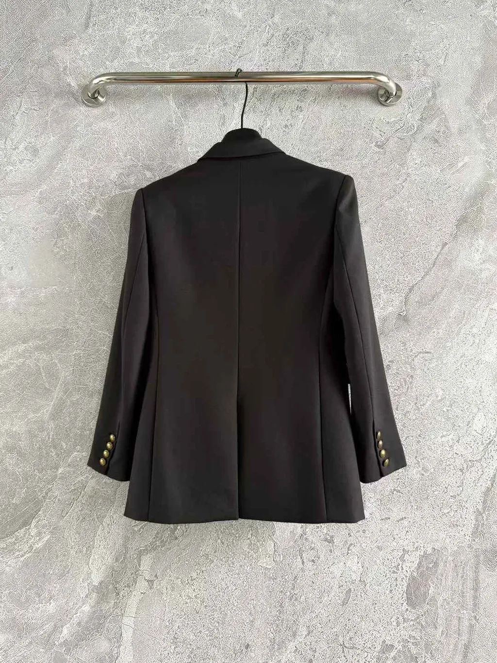 YSL 斜紋羊毛西裝外套1