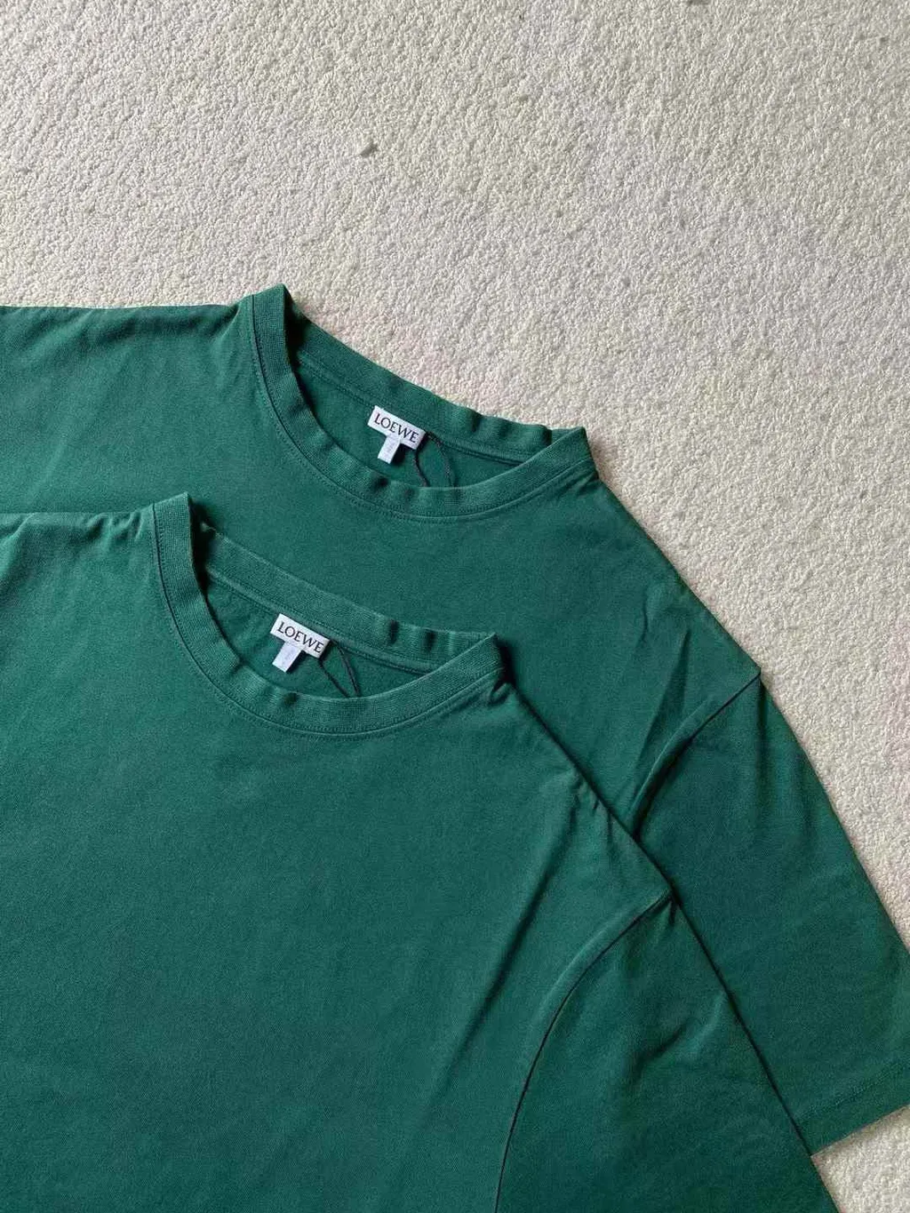LOEWE 袖口刺繡圓領短袖上衣 兩色3