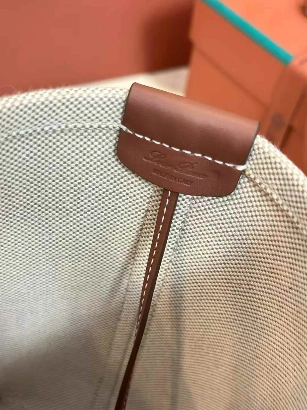  LORO PIANA GHIERA SHOPPER 帆布托特包9
