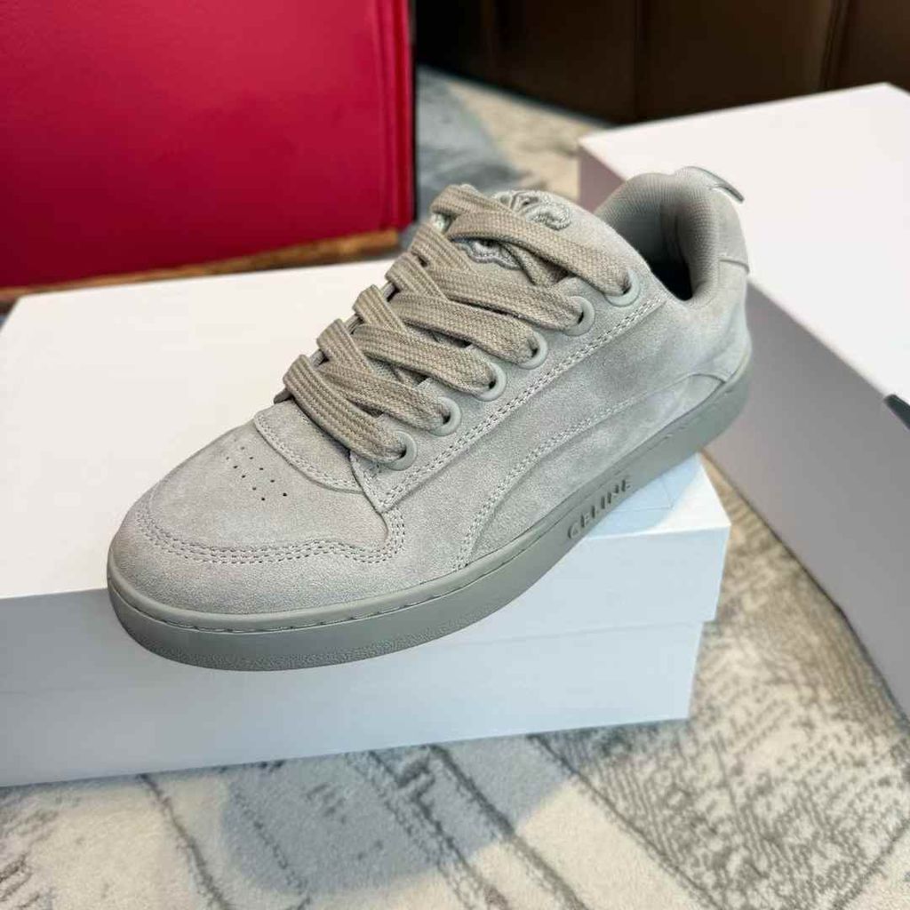 CELINE 25 小胖丁麵包鞋 沙灰色5