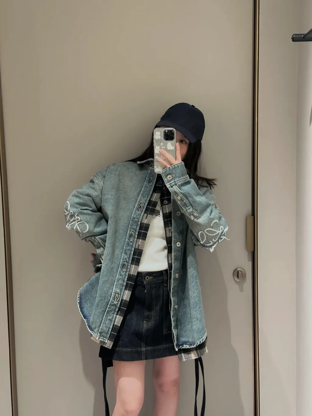 LOEWE牛仔外套太辣啦😍😍_4_武汉skp罗意威Rita_来自小红书网页版