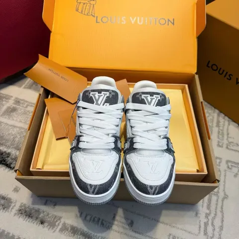 LV TRAINER 運動鞋 牛仔灰色 1ADF5C 及