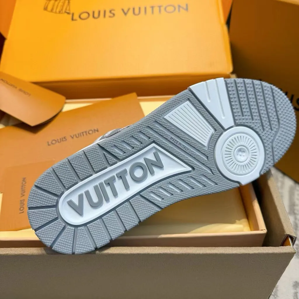 LV TRAINER 運動鞋 牛仔灰色 1ADF5C ㄉ