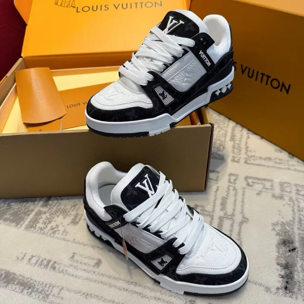 LV TRAINER 運動鞋 牛仔黑色 1A9JG9 w