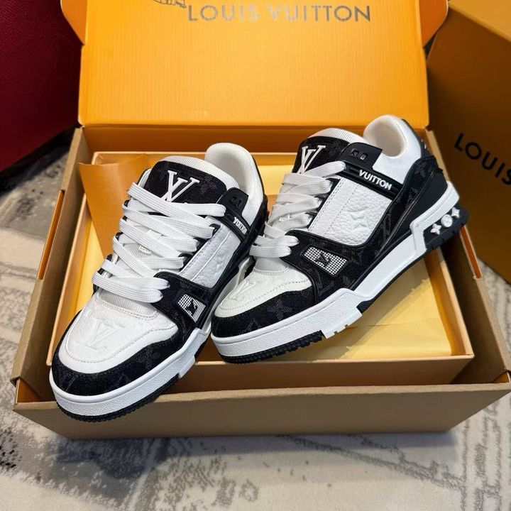 LV TRAINER 運動鞋 牛仔黑色 1A9JG9 x
