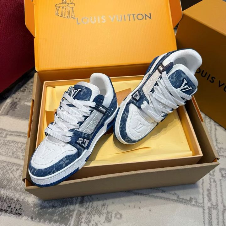 LV TRAINER 運動鞋 牛仔藍色 1A9JGT d