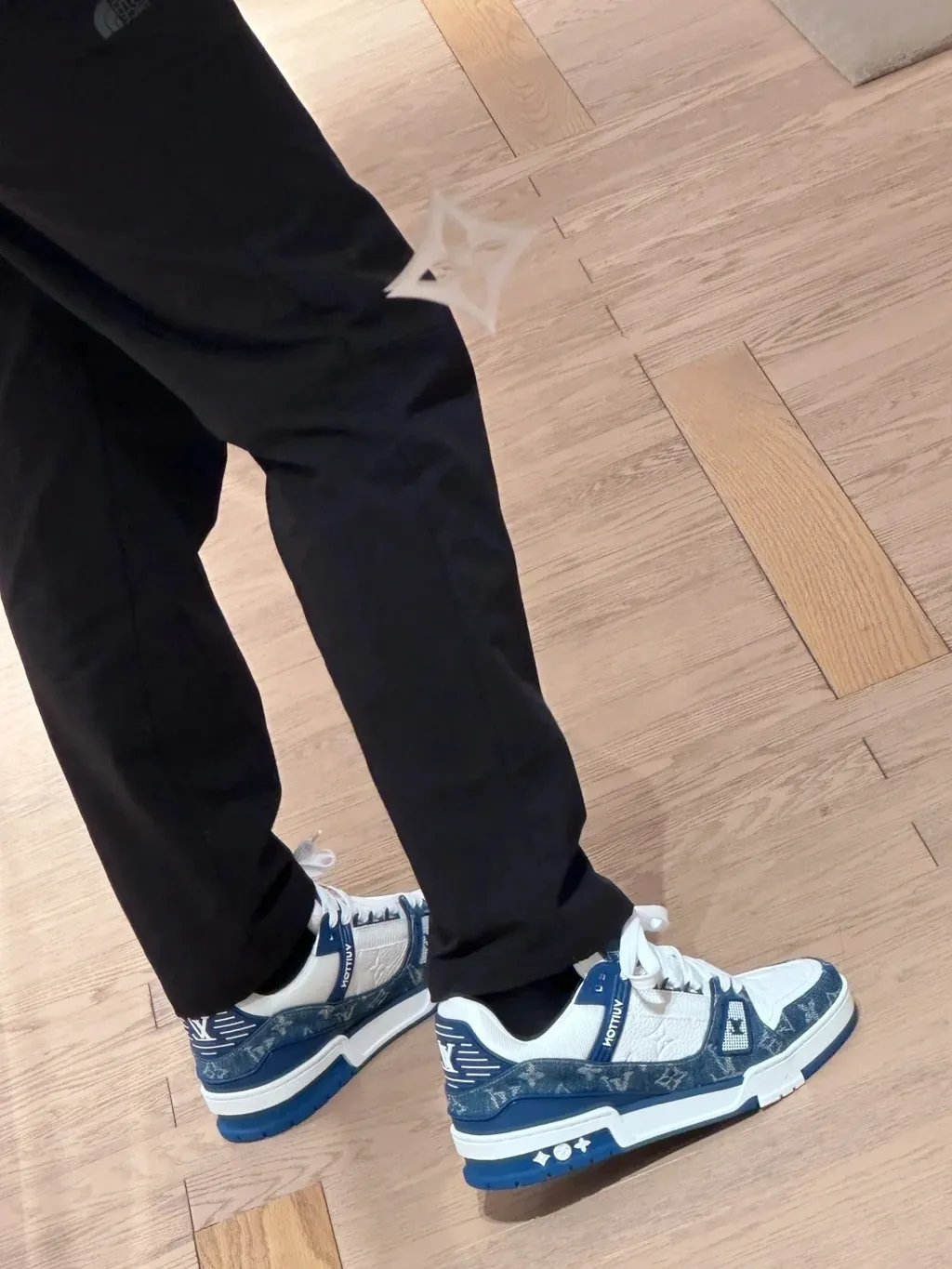 LV Trainer 牛仔蓝💙｜2024第一双鞋_2_开沃沃的楊先生_来自小红书网页版